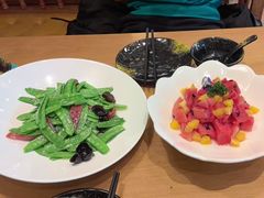 -海派美食·家宴海鲜青岛菜·石锅鲽鱼头(东方城店)