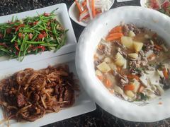 炒烤肉-马白开来特色羊排揪片子  (总店)