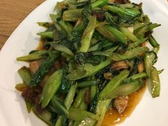 生炒广东菜心-潮粥荟·潮汕砂锅粥(朝阳大悦城店)