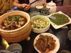 御鼎馋嘴田鸡／甜豆牛柳／夫妻肺片／上汤豆苗-缪氏川菜(丰盛町店)