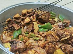 -尕有炕锅烤羊肉