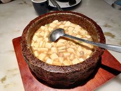 鸡汤虾仁豆腐-绿茶餐厅(深南广场万科店)