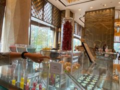 面包甜点陈列柜-万达瑞华酒店美食汇自助餐厅(楚河汉街店)