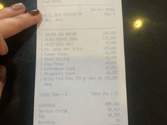 账单-Warung Nia Balinese Food & Pork Ribs