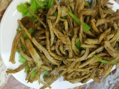 干香茶树菇-老虎滩船说·海胆水饺·大连海鲜(老虎滩店)