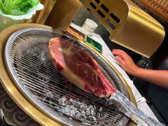 谷饲200天黄油熟成战斧牛排-红沃鳗鱼黑牛烤肉店(不老街店)