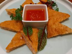 月亮虾饼ShrimpPancakes-Golden Lily河内巴黎法越料理餐厅(建国西路店)