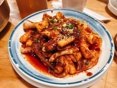 泡菜炒鱿鱼-쌍화점 霜花店·朝鲜族料理(徐家汇店)