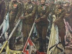 景点油画-胜利广场