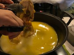 -鲜入围煮花胶鸡海鲜火锅