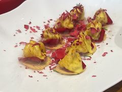 玫瑰青芥虾球-壹零捌道·北京烤鸭(车公庄店)