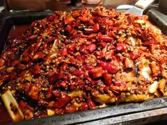 香辣味鲶鱼-江边城外烤全鱼(方庄时代购物中心店)