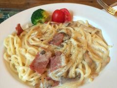 白汁蘑菇意粉-西关84·History·Art·Cafe