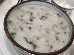 菜干咸骨淡菜粥-顺德粥城·叹茶食粥(良化店)