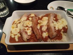 芝士肉酱焗鸡扒饭-绿茵阁牛扒餐厅(客村店)