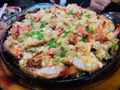 蒜蓉蒸虾-胖姐海鲜烧烤大排档(青石桥中街店)