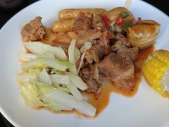 -唐拉雅秀酒店-西锦汇空中BBQ·思创餐厅