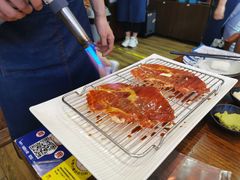 铺天盖地顶级澳牛肉火焰寿司-仙隐小鹿中華の日料(正弘城店)