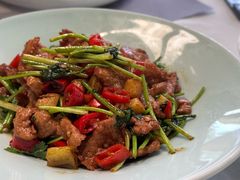 小炒黄牛肉-野蔓果·山野菜(西湖景区·龙井茶田店)