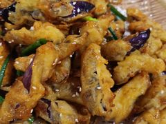 黄金炸茄子-松针蔡记蒸饺(花园路店)