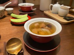 藏区羊肚菌花胶炖走地鸡汤-觅唐MITONG(鸟巢店)