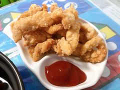 鸡柳-蘑菇圈·云南野生菌菇炒饭·巷口食堂(悦荟店)
