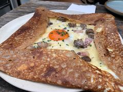 鸡蛋蘑菇熏肉荞麦可丽饼-RAC BAR(安福路店)