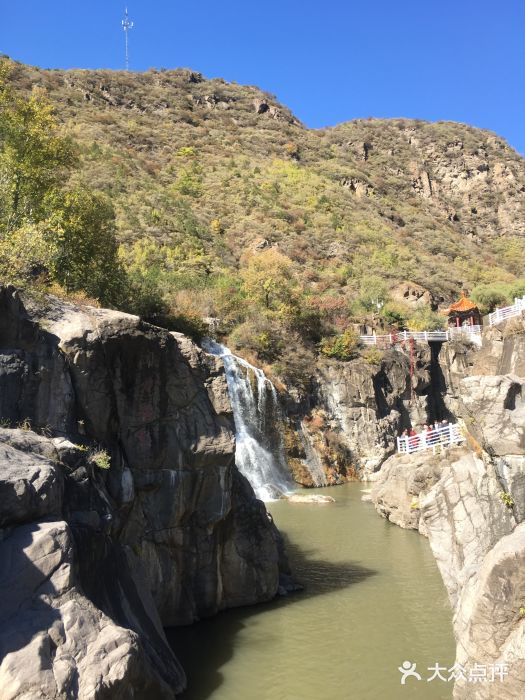 百里山水画廊乌龙峡谷图片
