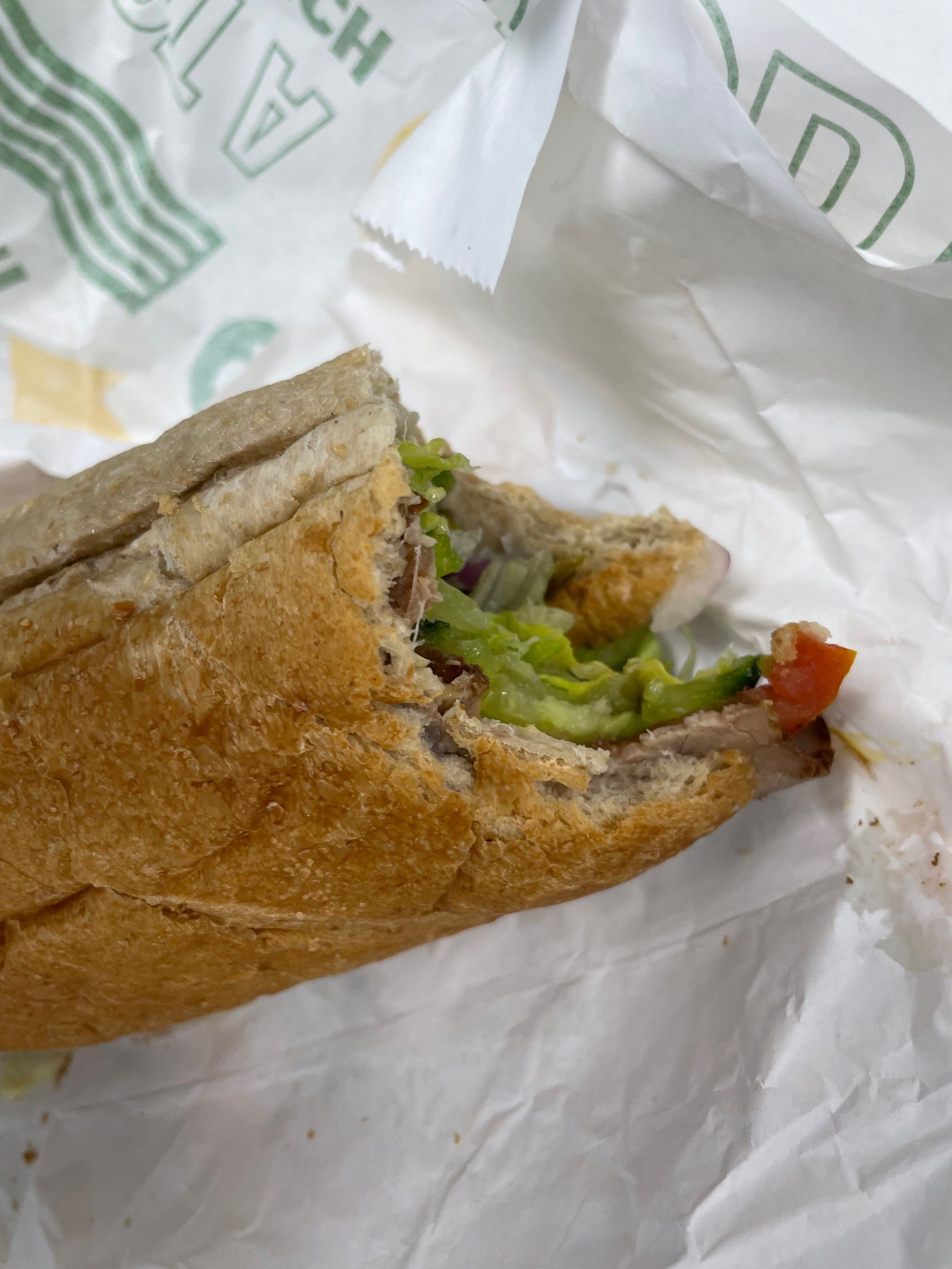 赛百味香烤牛肉