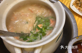 Fresh Shrimp and Crab Rice Porridge