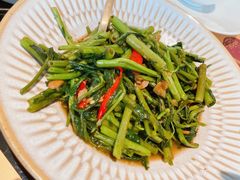 泰酱炒空心菜-simply thai天泰(静安嘉里中心店)