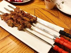 烤羊肉串-阿罗新疆菜(人民广场店)