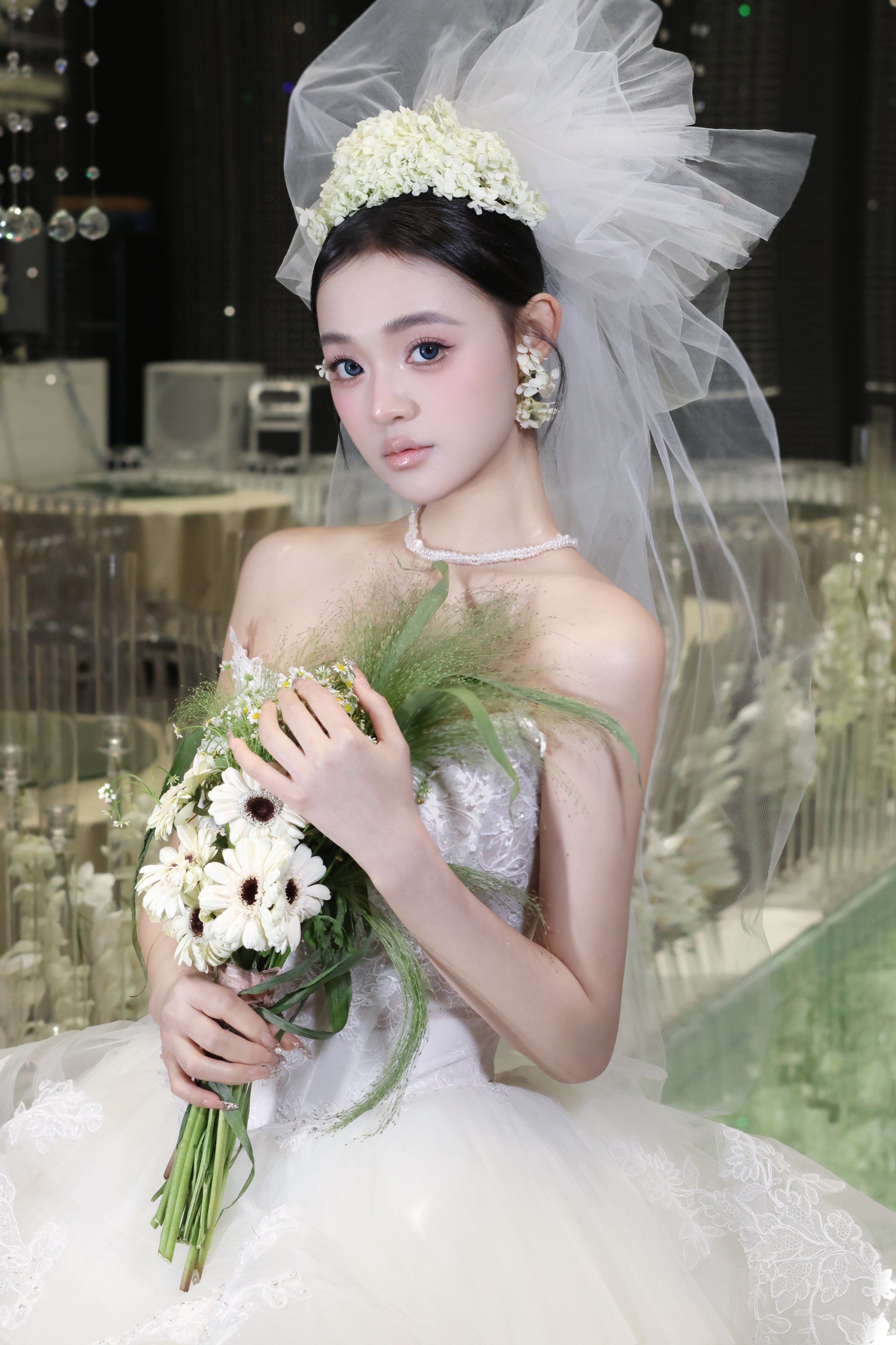 新娘的白色仙气