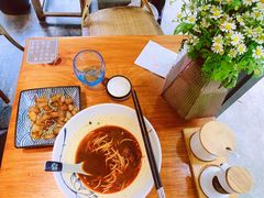 河虾爆鳝鱼浇头-囿面传统制面馆(中央路店)