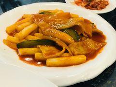 鱼饼炒年糕-桃园中华料理炸酱面(燕儿岛路店)