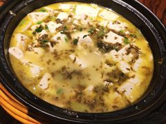 雪菜蘑菇豆腐-久宴·天目湖大鱼头(恐龙园店)