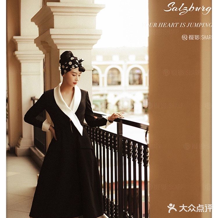 万千少女梦|经典法式赫本风婚纱照 