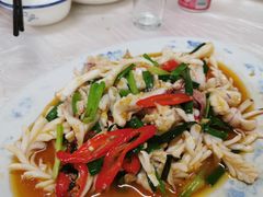 鲜鱿炒韭菜花-老三鱼仔店
