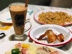 奶油芝士培根焗意粉-百草堂餐厅