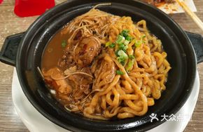 Chicken and Mushroom Noodles
