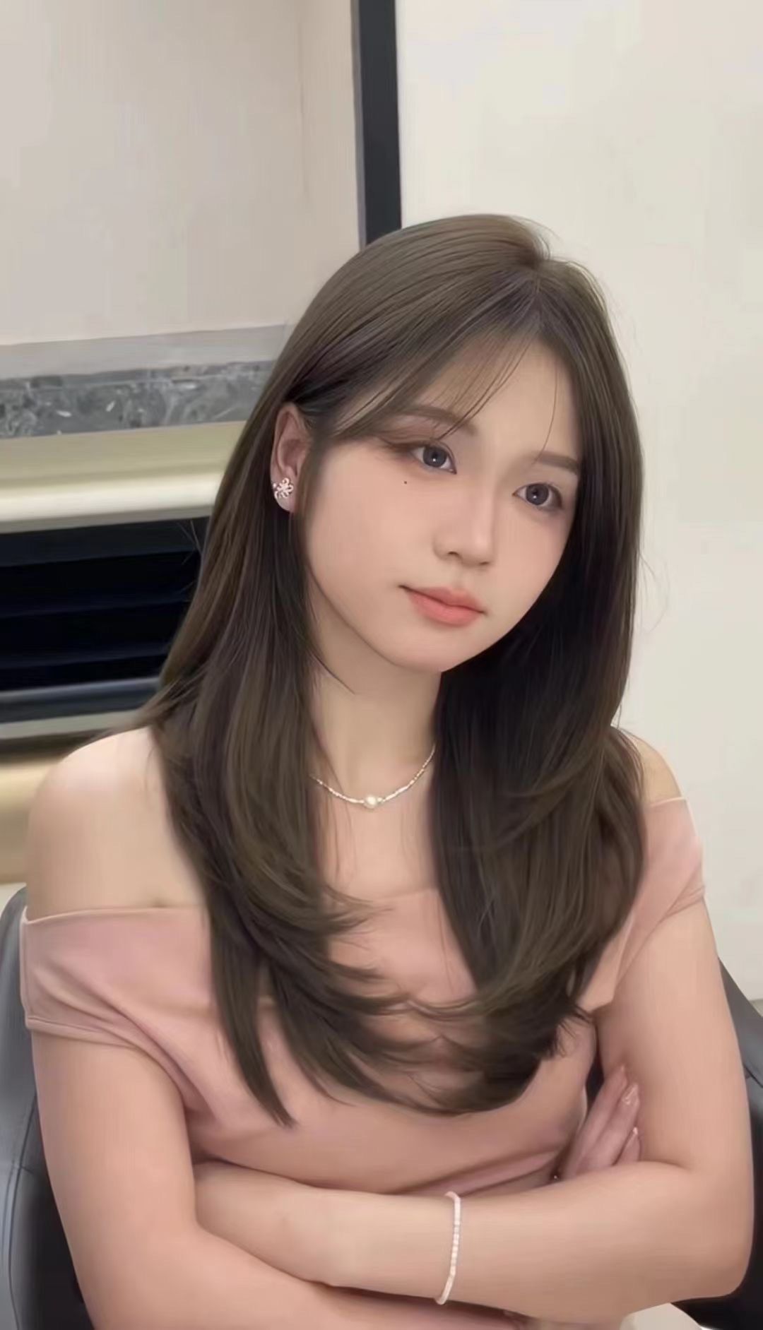 女生发型2021中长发