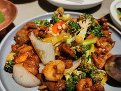 松仁爆三样-小吊梨汤·北京菜·烤鸭(鸟巢店)