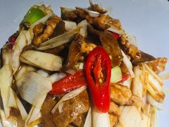 葱爆两样-外婆家(蓝色港湾店)