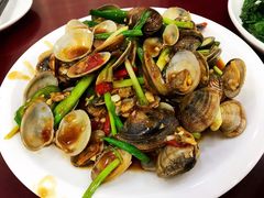 姜葱炒花甲-皓景海鲜·地标美食(双月湾店)