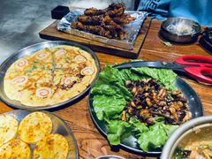 香葱海鲜饼-原始泥炉烤肉(总店)