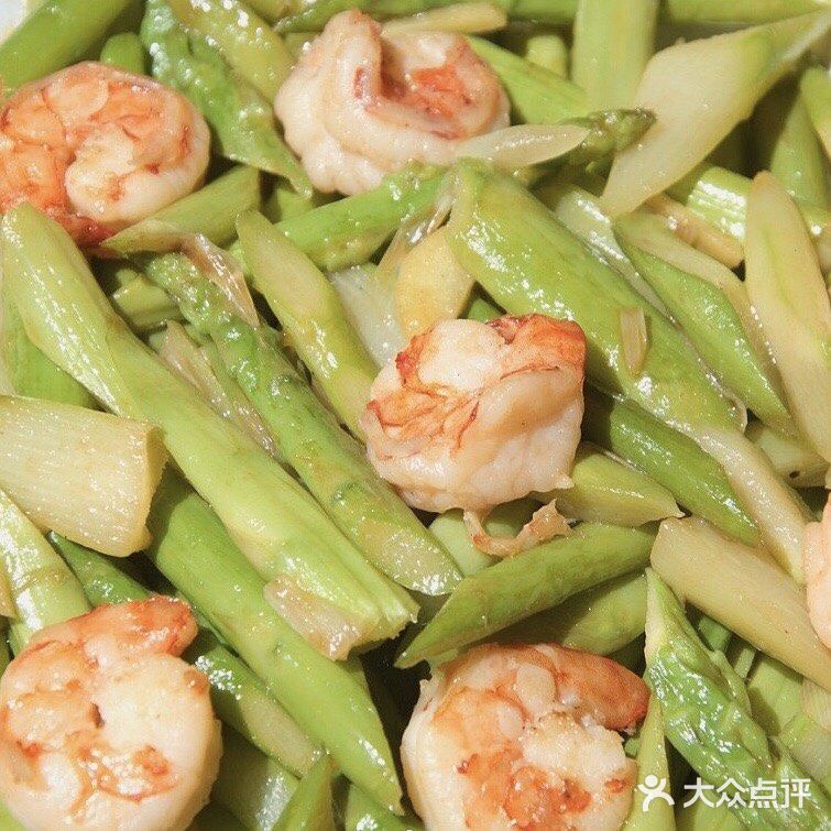 芦笋炒虾