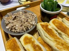 虾酱卷子-渔民船说·北塘海鲜·天津菜·海肠捞饭(北塘古镇店)