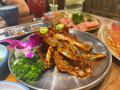 -明洞阿姨·韩式酱蟹烤肉·创意料理(三元桥店)
