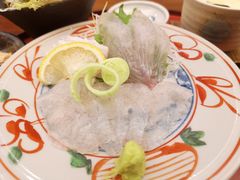比目鱼刺身-京怀石·壬生
