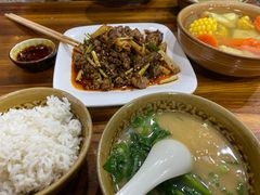 耙耙菜-朱大嘴肥肠血旺(福字街店)